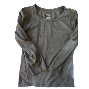 Danskin Grey Athletic Shirt size 6